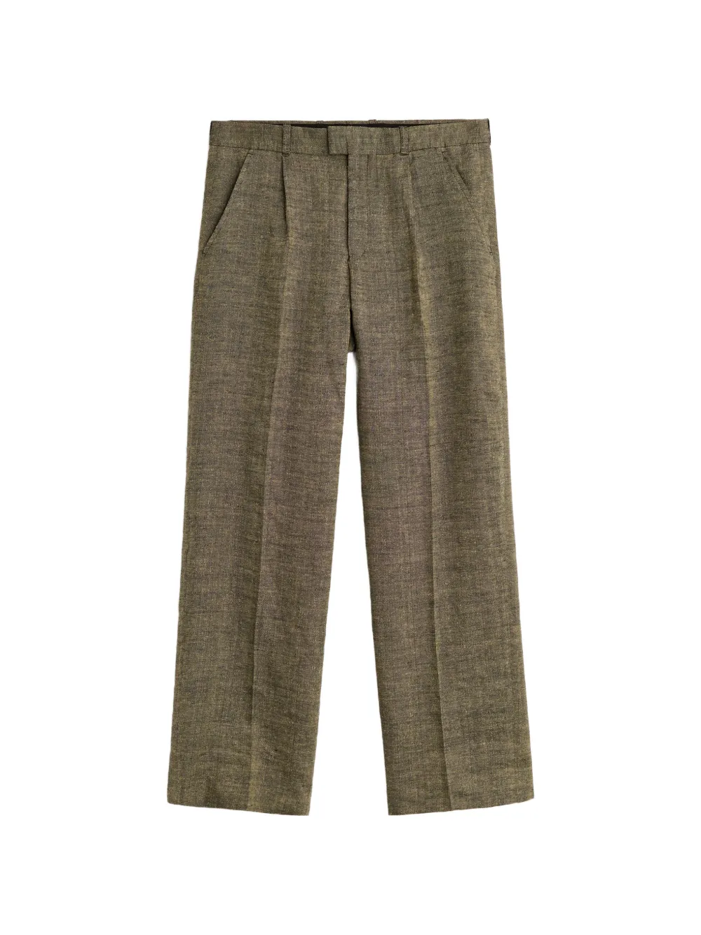 OUR LEGACY Slack pleated trousers - Verde