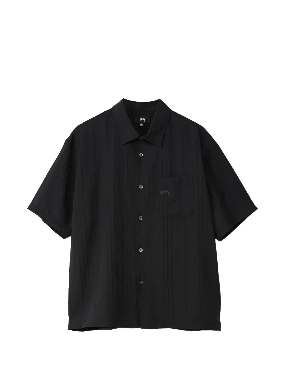 Stüssy Camicia con taschino - Nero
