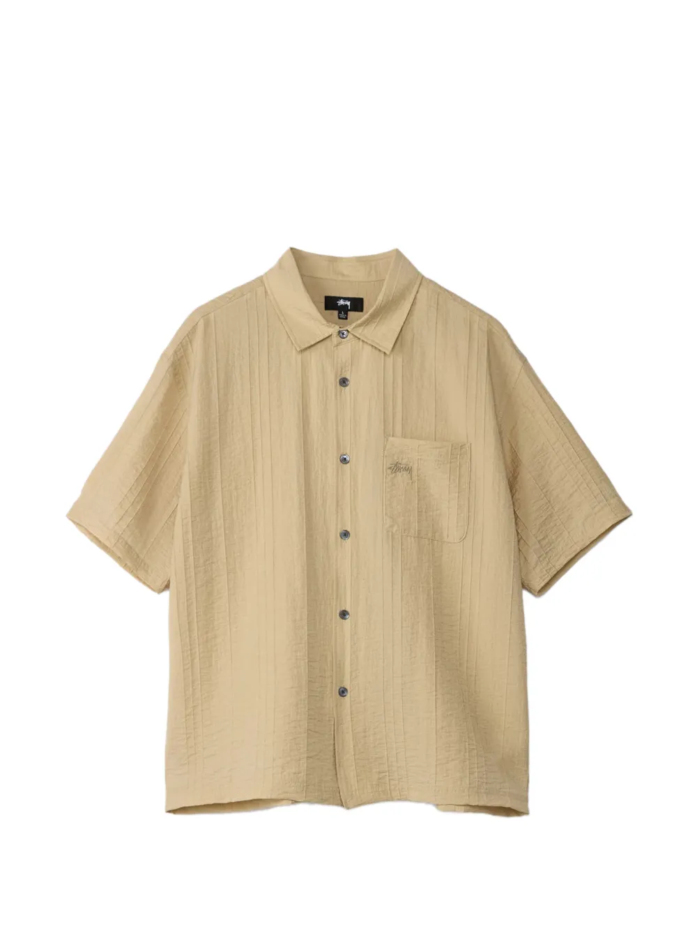 Stüssy Camicia a maniche corte con taschino - Toni neutri