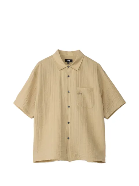 Stüssy camisa con bolsillo de manga corta