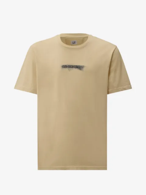 C.P. Company 24/1 jersey short-sleeve logo T-shirt