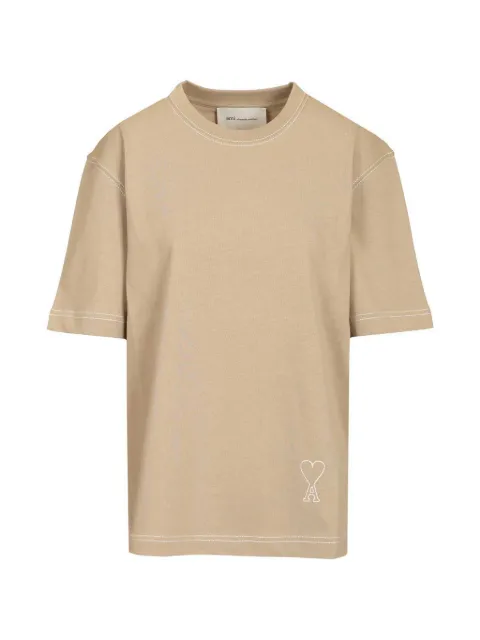 AMI Paris logo-detail T-shirt