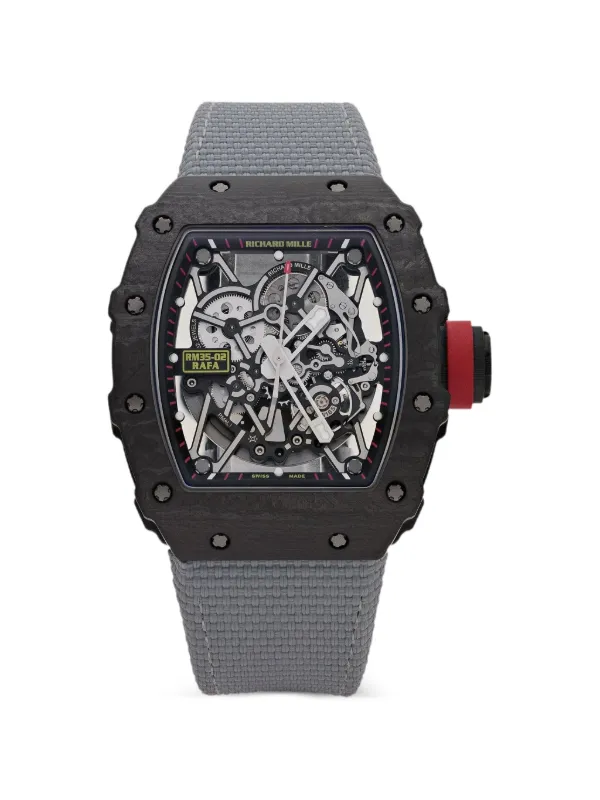 Richard Mille Reloj RM 35-02 Rafael Nadal De 45mm | Negro