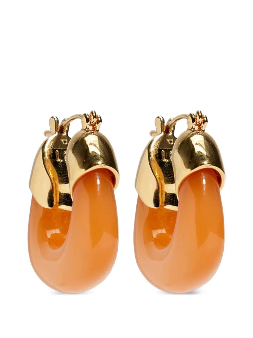 Lizzie Fortunato organic hoop earrings - Oro