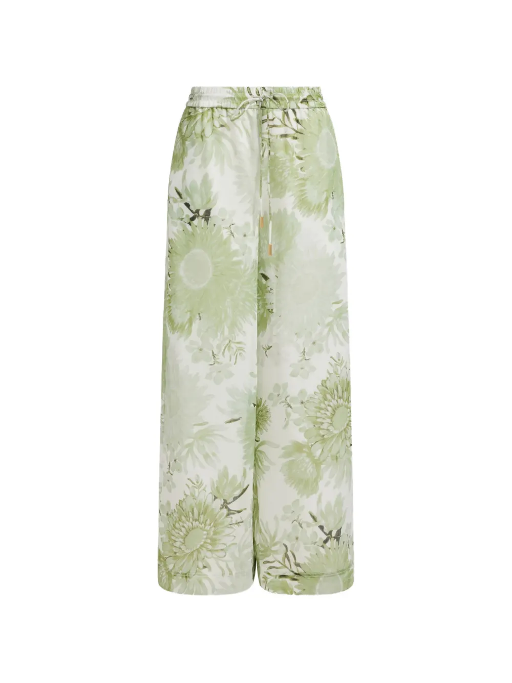 Aje Adina floral-print trousers - Bianco