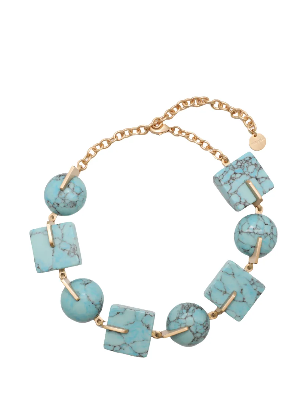 Cult Gaia Laguna choker necklace - Oro