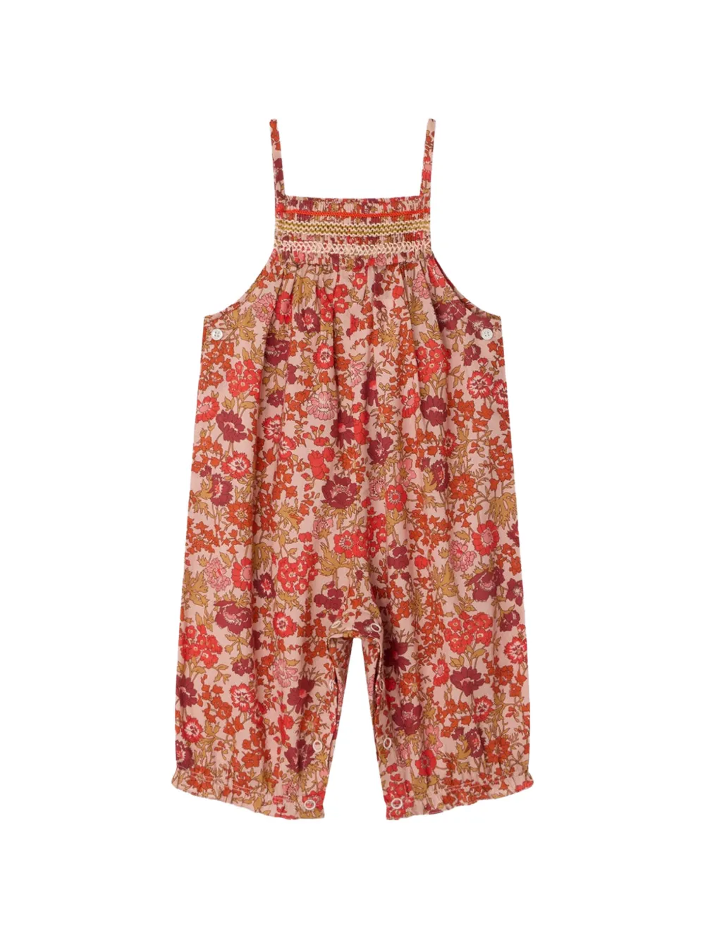 Bonpoint Lilisy floral jumpsuit - Rosa