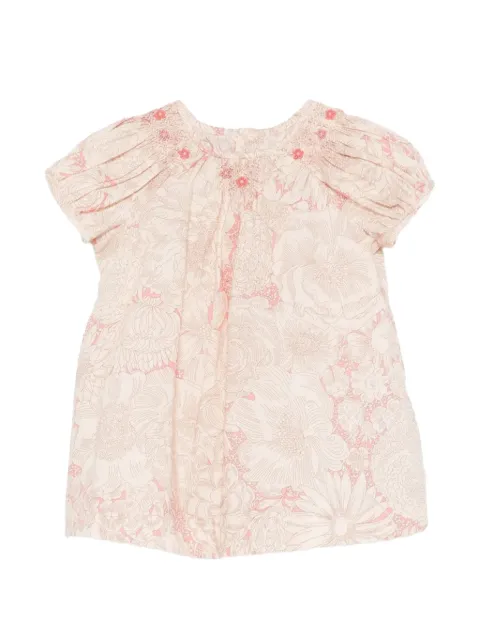 Bonpoint Lucia floral dress set (set of two)