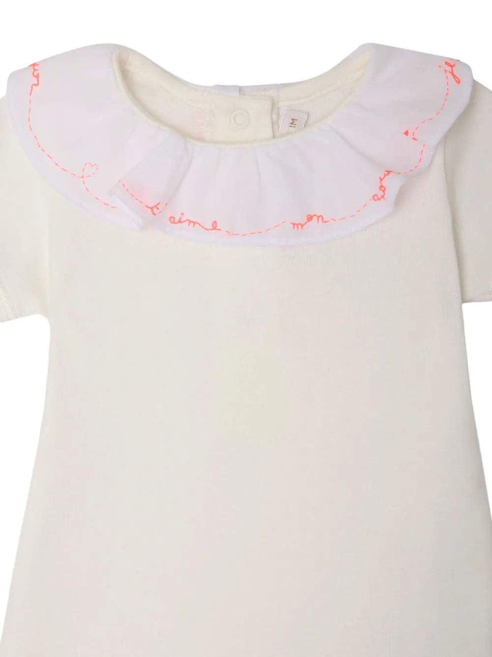  Bonpoint Embroidered Collar Bodie - Neutrals 