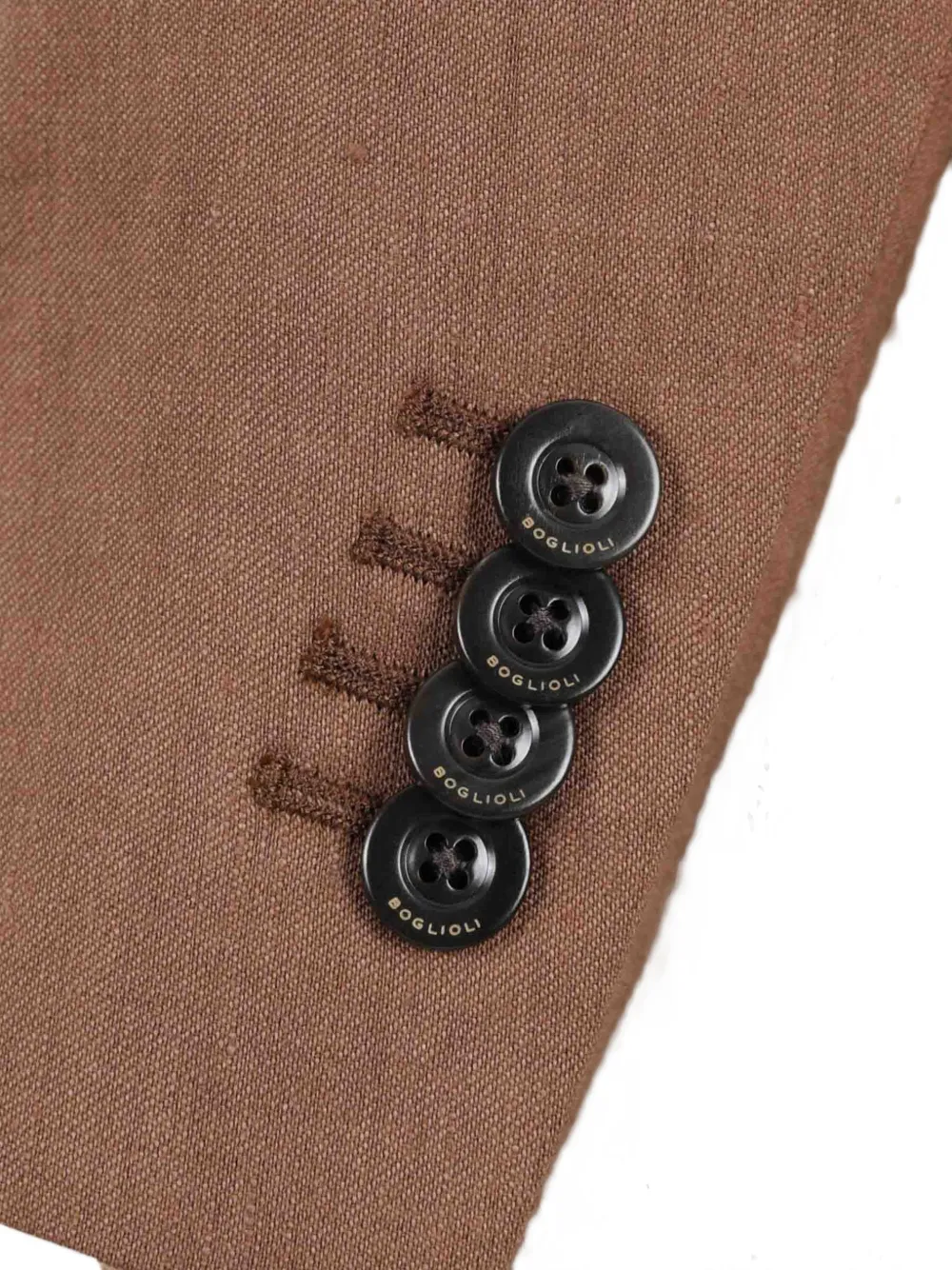 Boglioli Blazer met knopen Bruin
