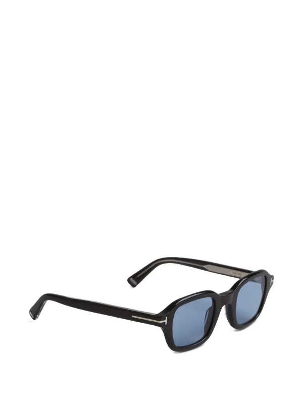 TOM FORD ブラックスクエアサングラス TOM FORD Eyewear スクエアフレーム サングラス | ブラック | FARFETCH JP