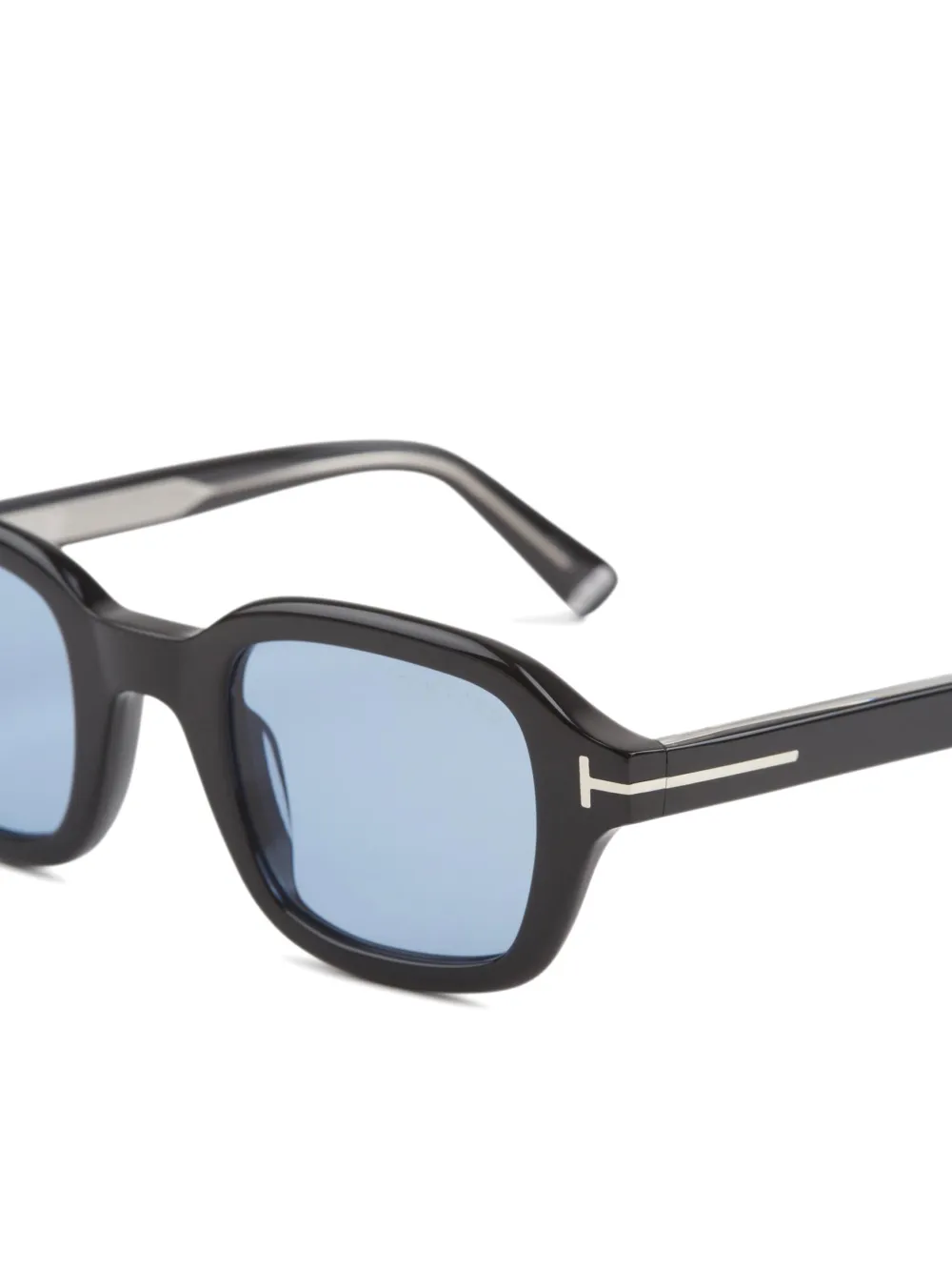 TOM FORD Eyewear Zonnebril met vierkant montuur Zwart