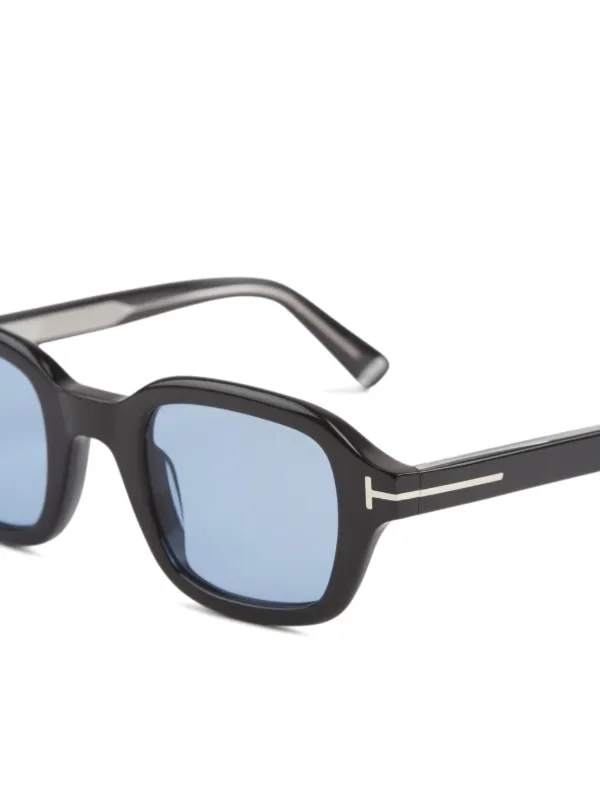 TOM FORD Eyewear スクエアフレーム サングラス | ブラック | FARFETCH JP
