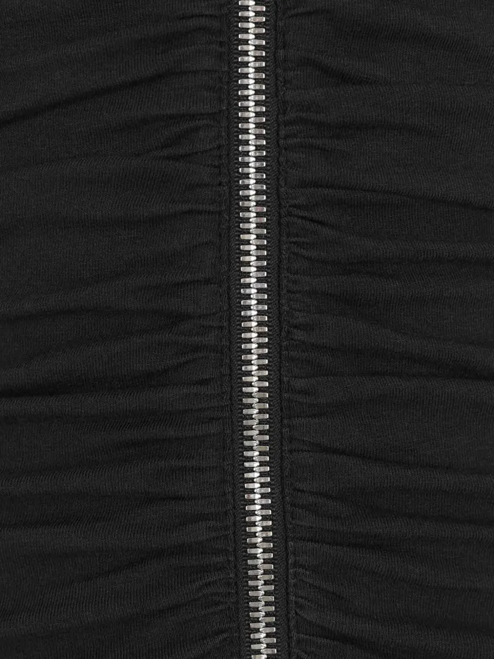 Alexander Wang T-shirtjurk met rits Zwart