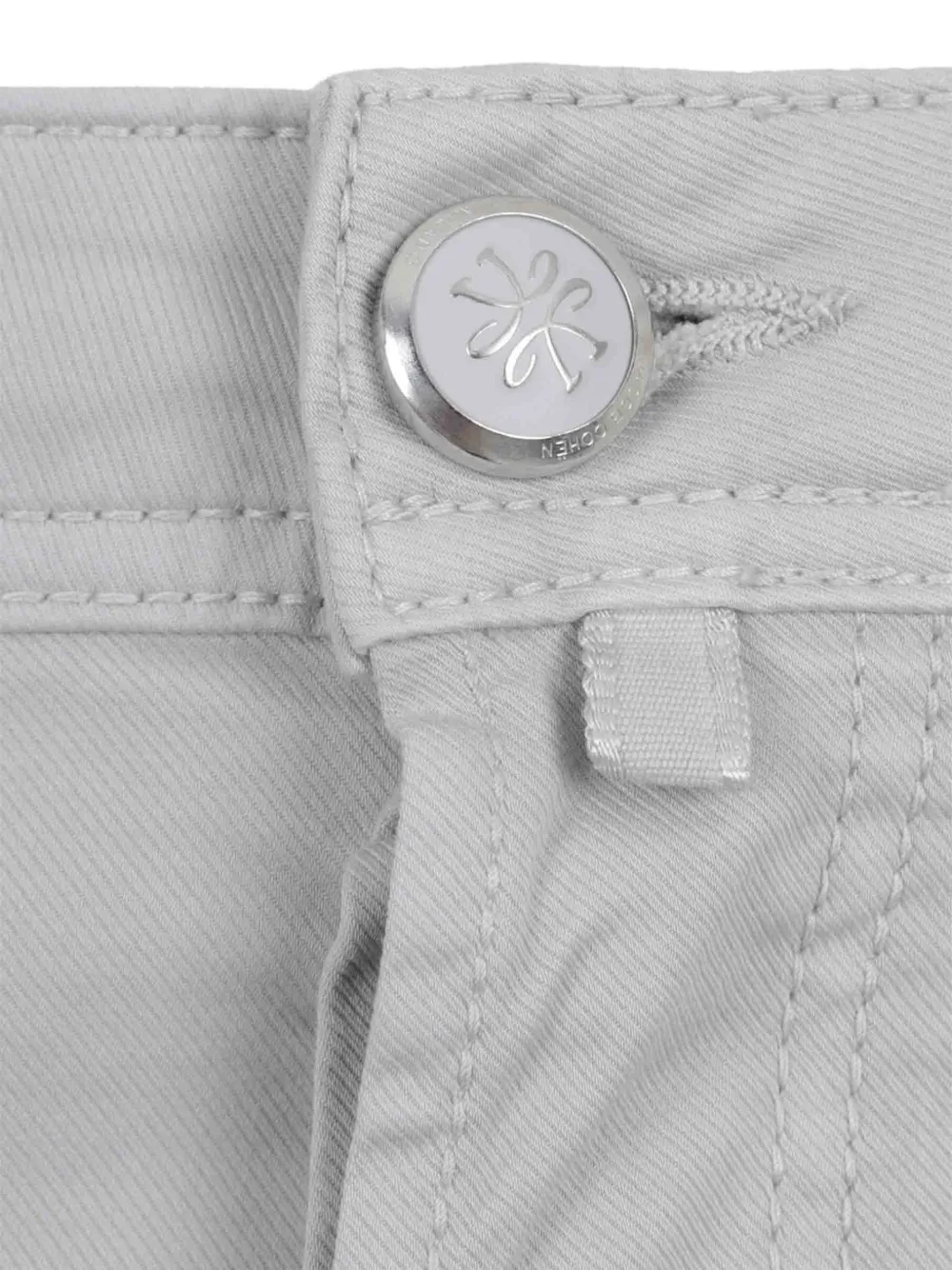  Jacob Cohën Vaqueros Con Parche Del Logo - Gris 