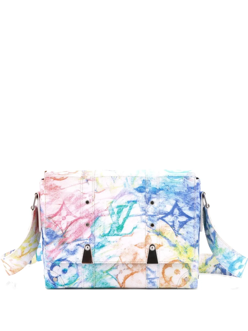 Louis Vuitton Pre-Owned Trunk Messenger Bag Limited Edition Monogram Pastel Multicolor crossbody bag - Multicolore