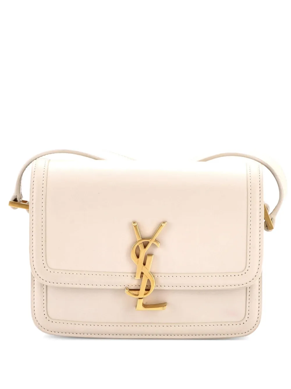 Saint Laurent Pre-Owned Solferino Bag Leather Small crossbody bag - Toni neutri