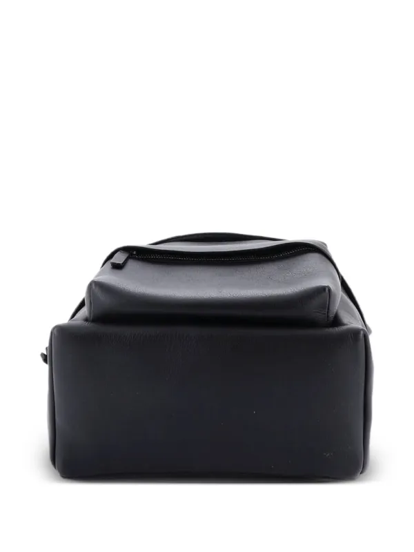 Balenciaga Pre-Owned Everyday Leather Small Backpack | Black  display picture 3