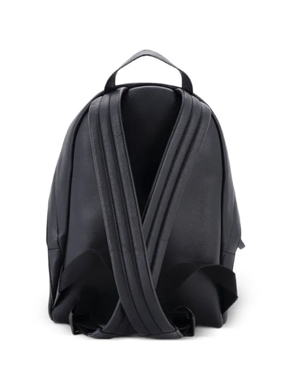 Balenciaga Pre-Owned Everyday Leather Small Backpack | Black 