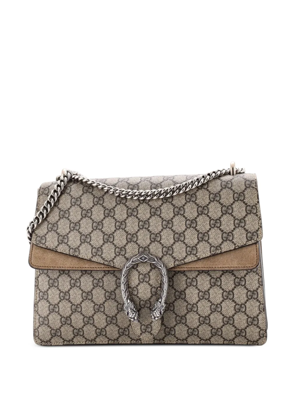 Gucci Pre-Owned Dionysus Bag GG Coated Canvas Medium shoulder bag - Marrone