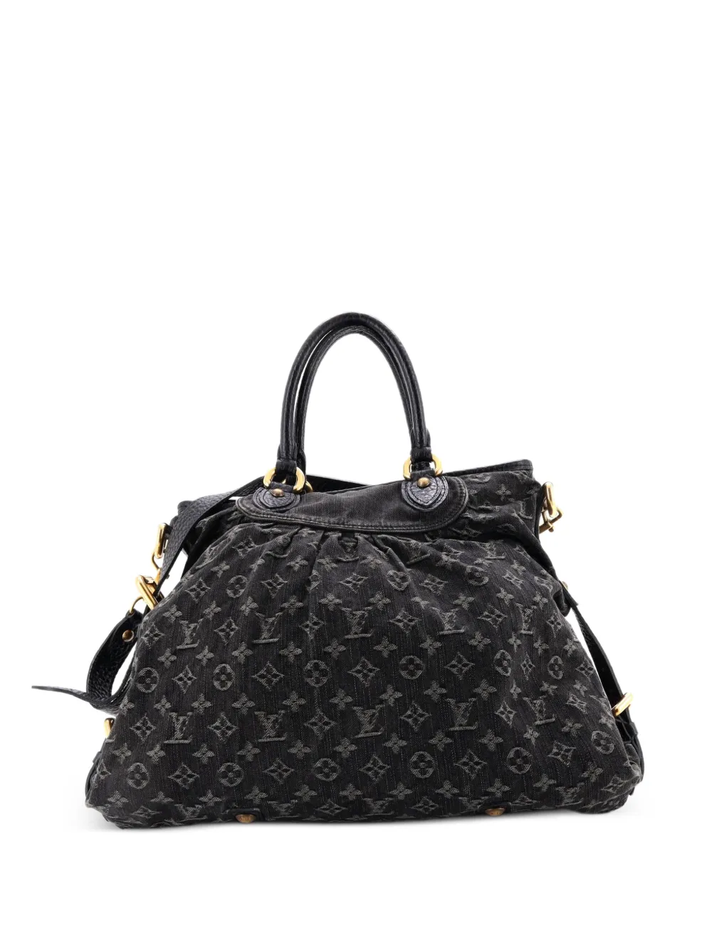 Louis Vuitton Pre-Owned Neo Cabby Handbag Denim GM satchel - Nero