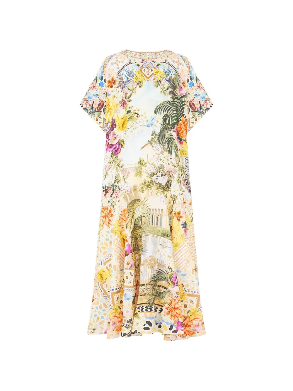Camilla Tuniek met V-hals Beige