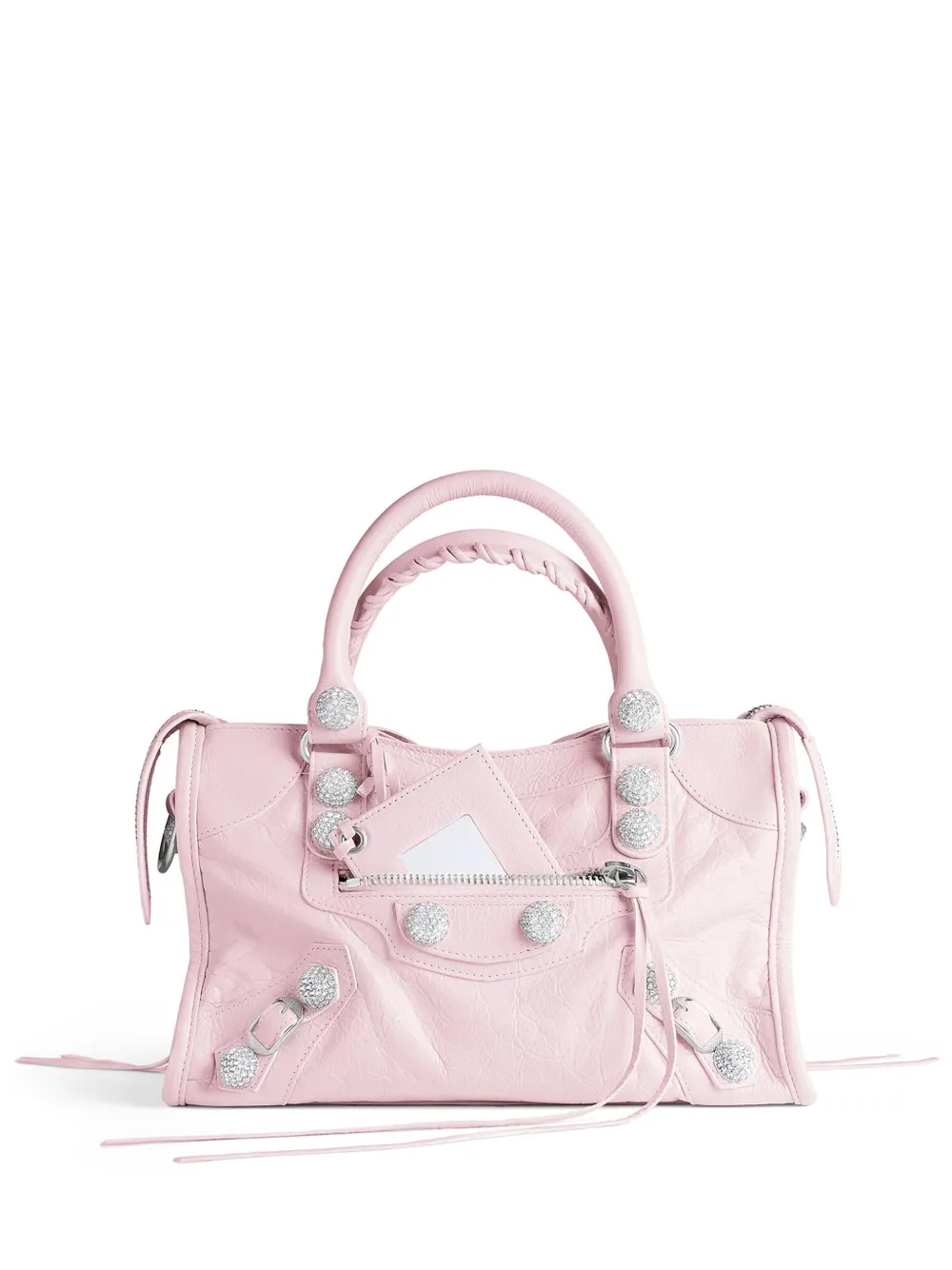 Balenciaga small Le City embellished tote bag - Rosa