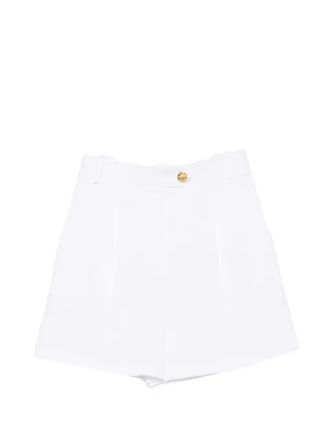 Elisabetta Franchi short à boutons en métal