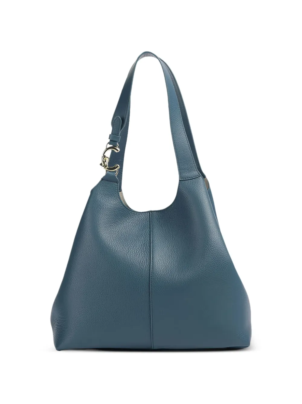 Coccinelle C-Easy shopper van bewerkt leer Blauw