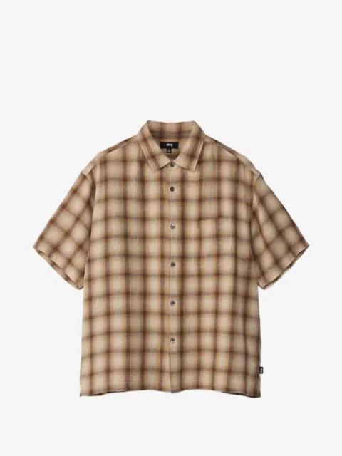 Stüssy plaid short sleeve shirt