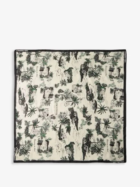 Karl Lagerfeld K/Signature Vacance silk scarf
