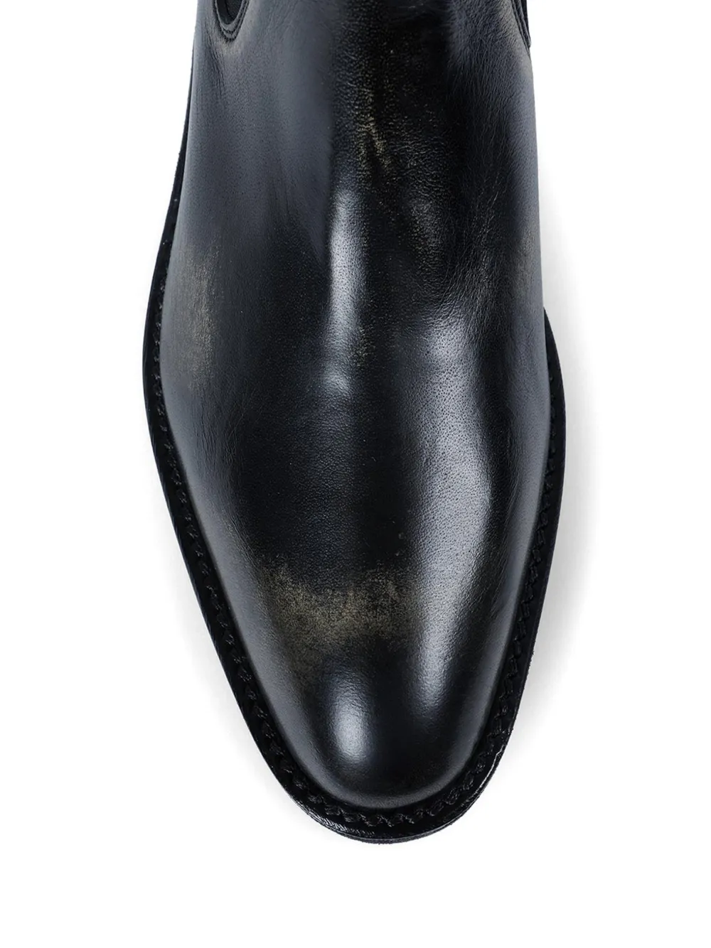 Ann Demeulemeester Caru leather chelsea boots Zwart