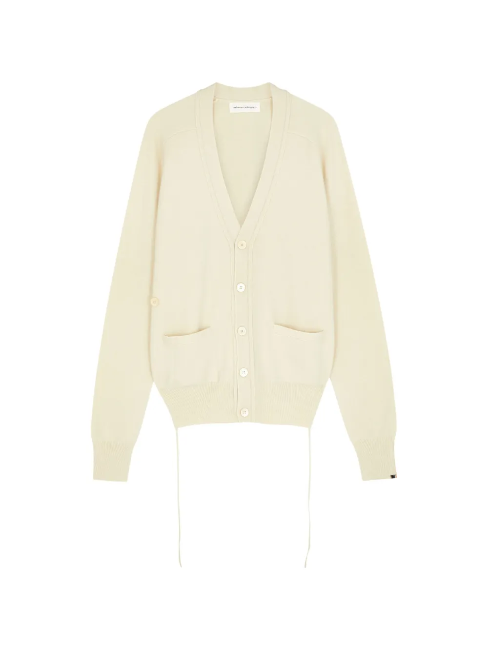 extreme cashmere front-pocket cardigan - Toni neutri