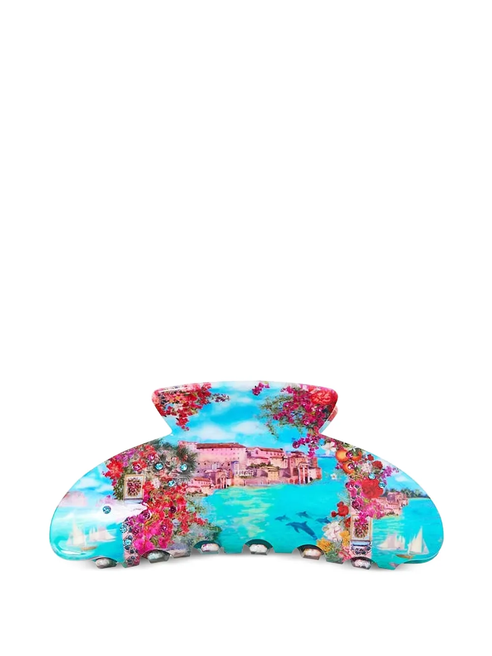 Camilla Meet Me in Mallorca hair clip - Blu