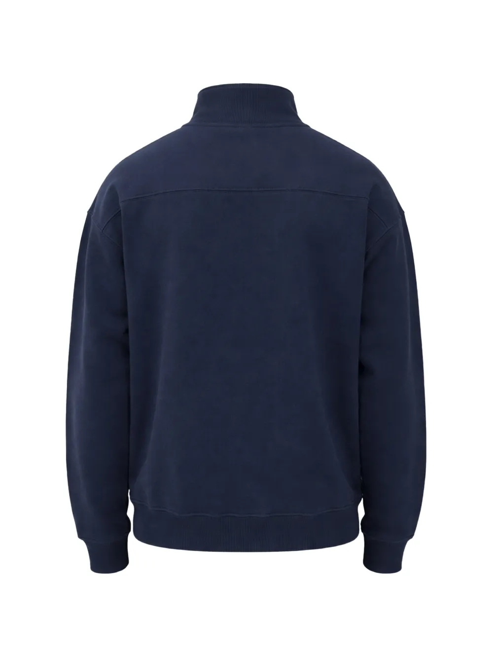 Sporty & Rich Sweater met halve rits Blauw