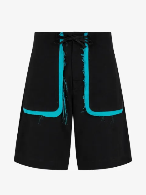 Edward Cuming drawstring trim shorts