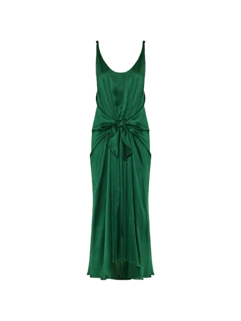 JW Anderson robe mi-longue à col arrondi
