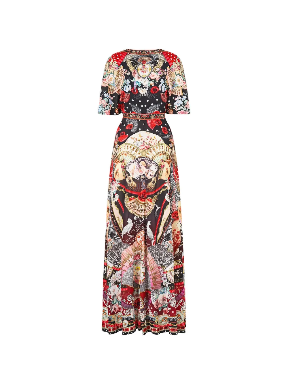 Camilla Daughters Of Duende maxi-jurk Zwart