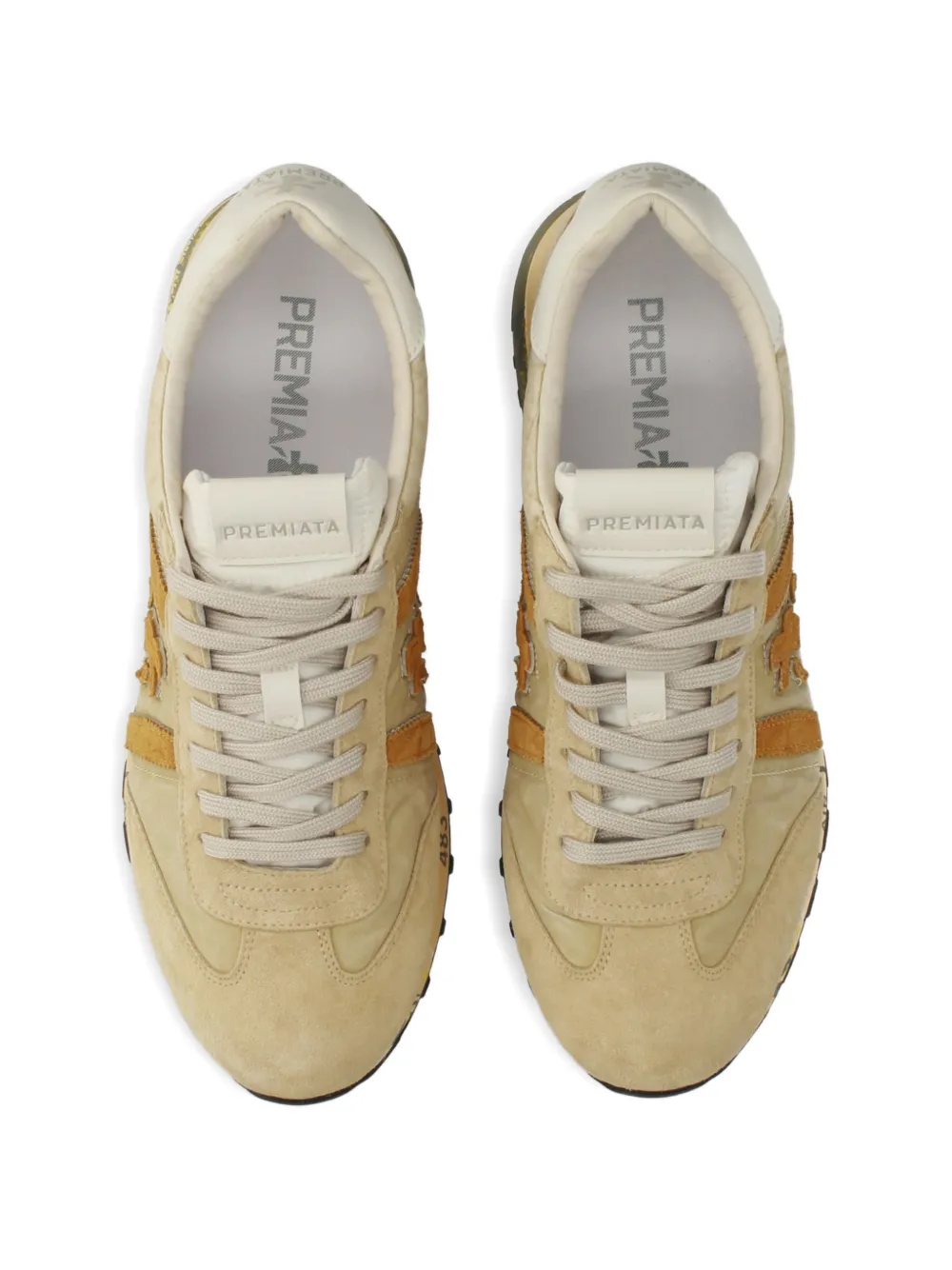 Premiata Lucy 8190 lace-up sneakers Beige