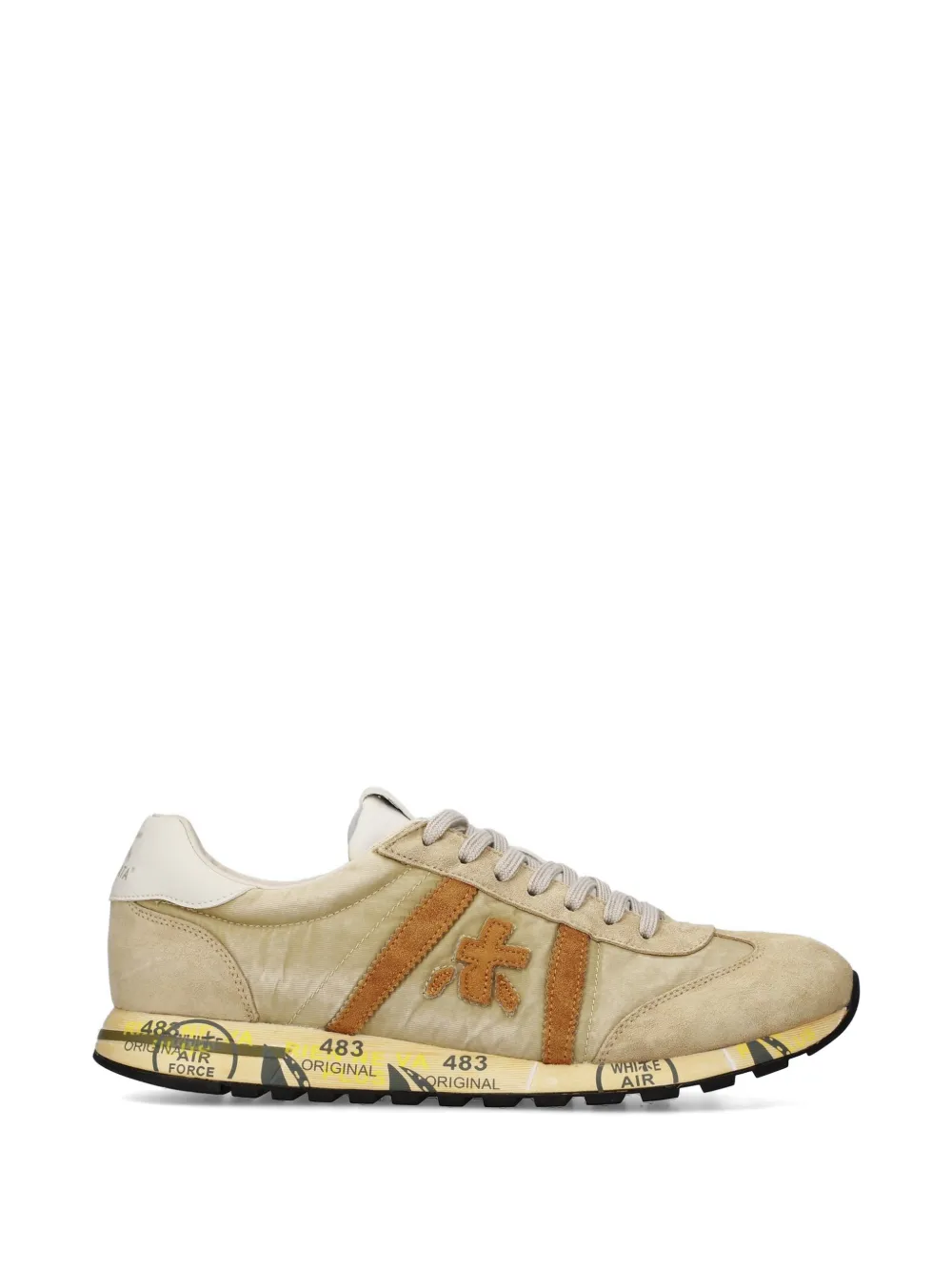 Premiata Lucy 8190 lace-up sneakers Beige