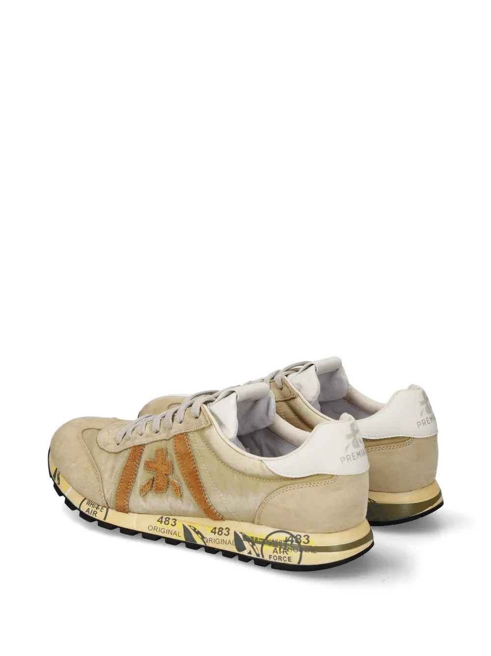 Premiata Lucy 8190 lace-up sneakers Beige
