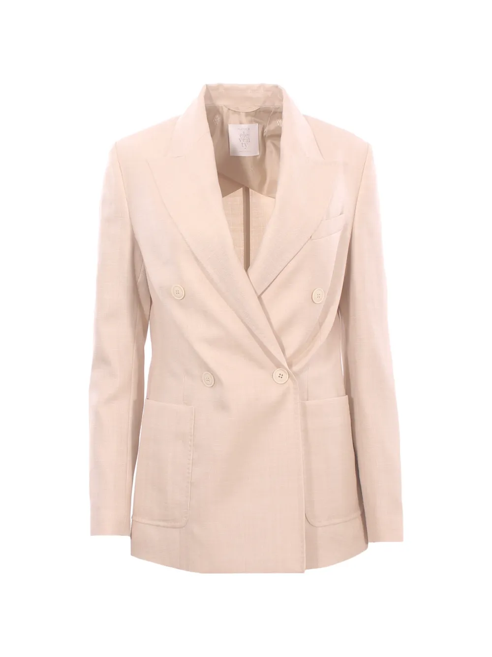 Eleventy double-breasted side-pockets blazer - Neutrals