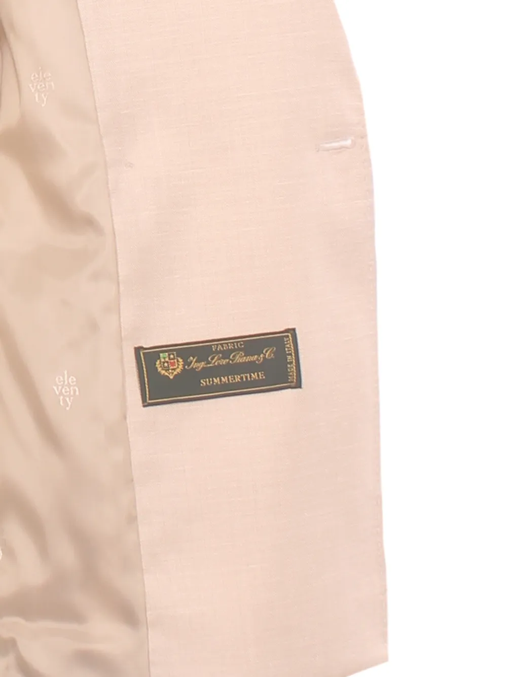  Eleventy Double-breasted Side-pockets Blazer - Neutrals 