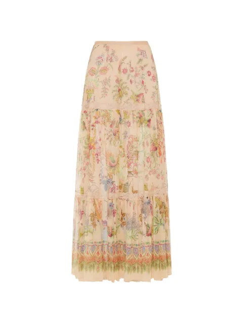 ETRO floral print skirt