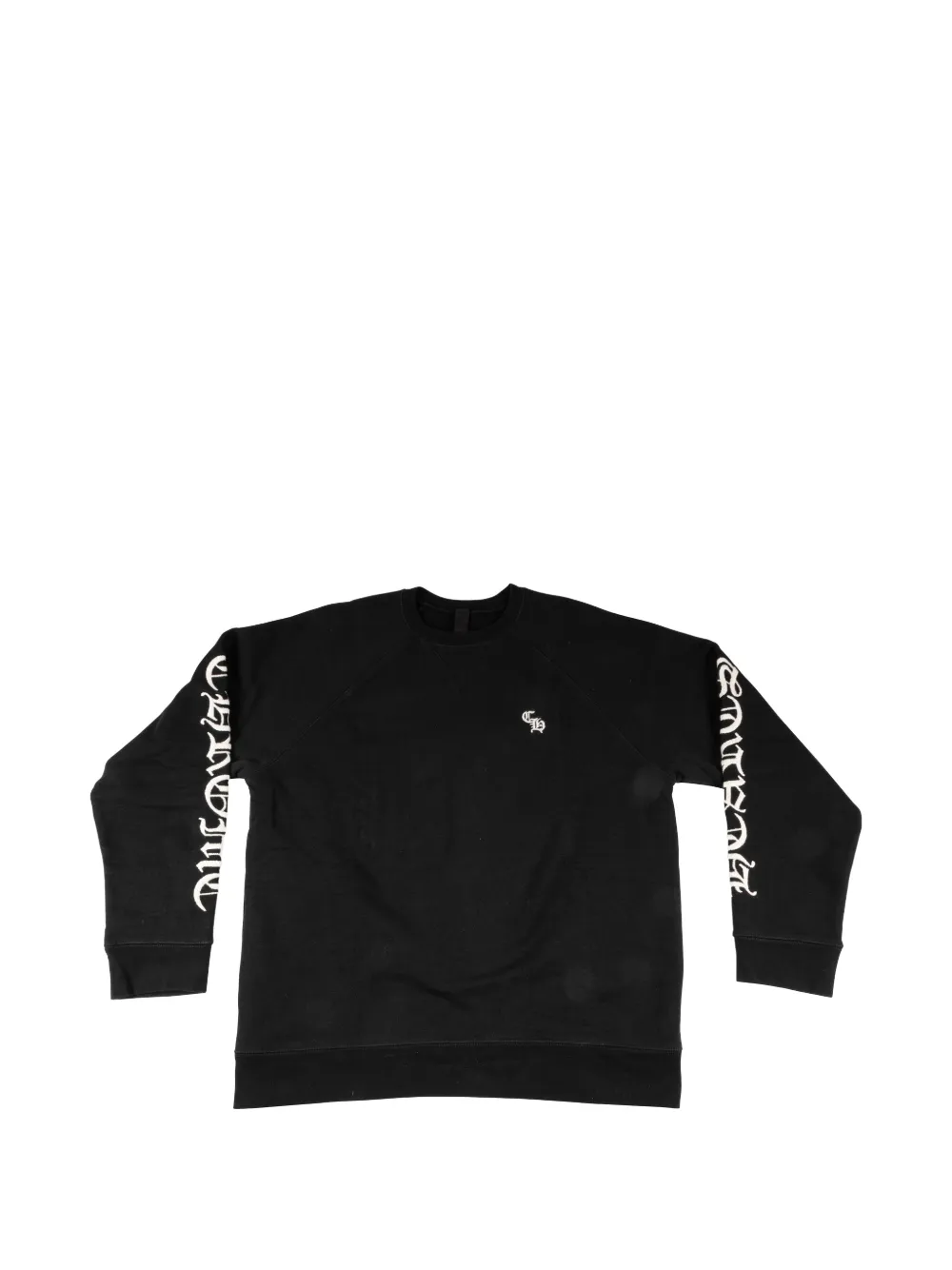 Chrome Hearts embroidered logo-print sweatshirt - Schwarz