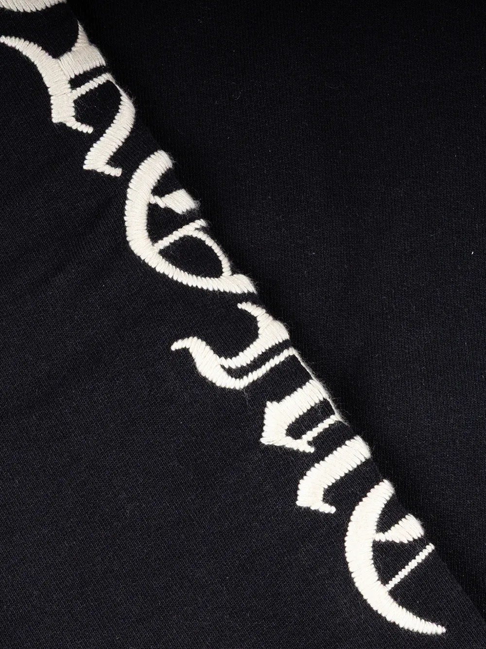 Chrome Hearts Sweater met borduurwerk en logo-print Zwart