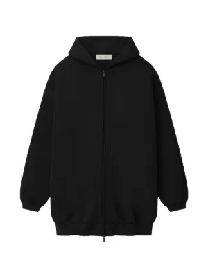Alexander Wang Puff Logo zip-up Hoodie | Black | FARFETCH