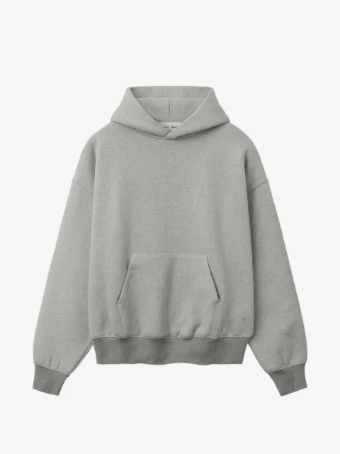 FEAR OF GOD ESSENTIALS logo-patch mélange-effect hoodie