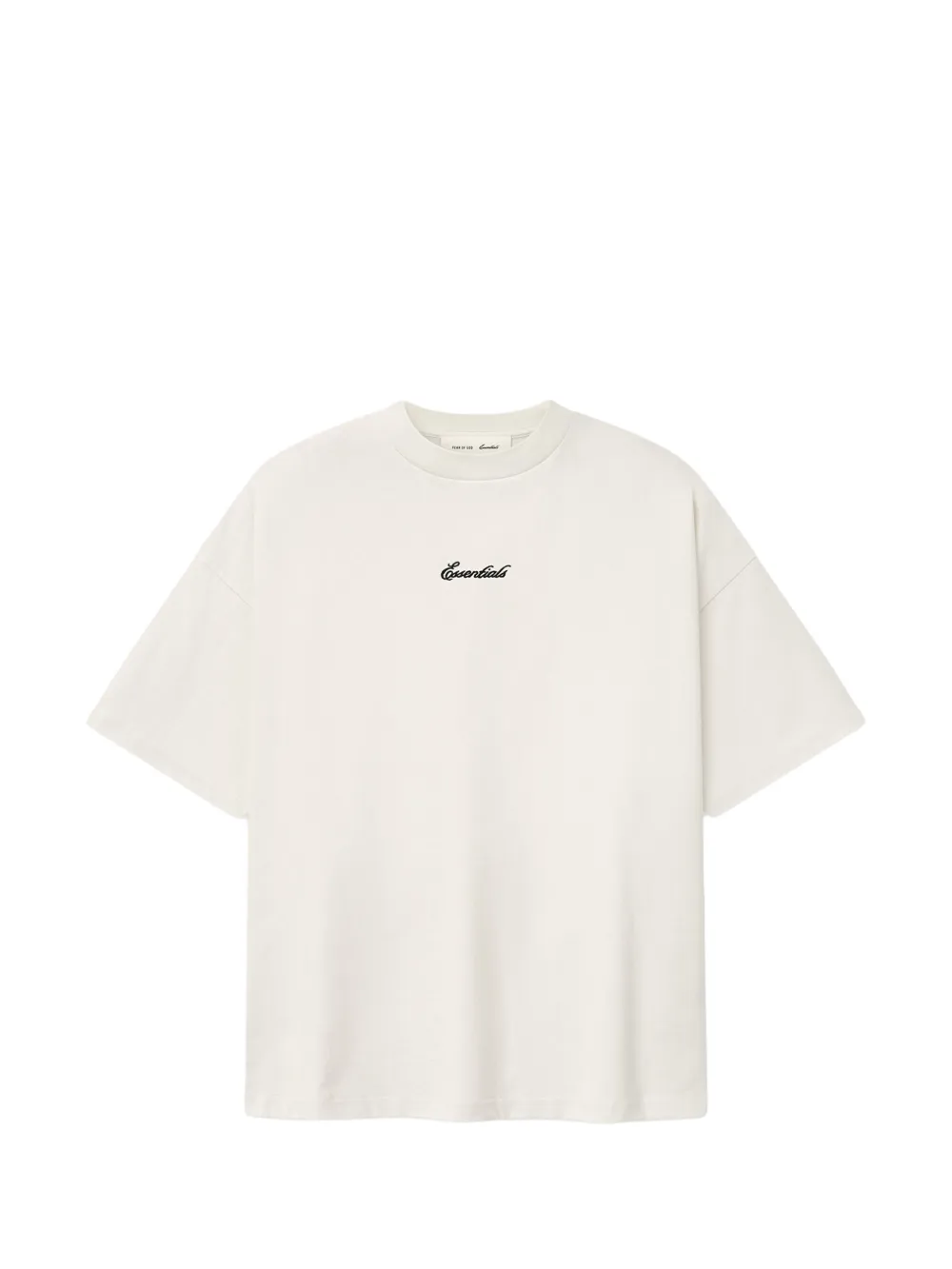 FEAR OF GOD ESSENTIALS T-shirt Signature 90s - Bianco