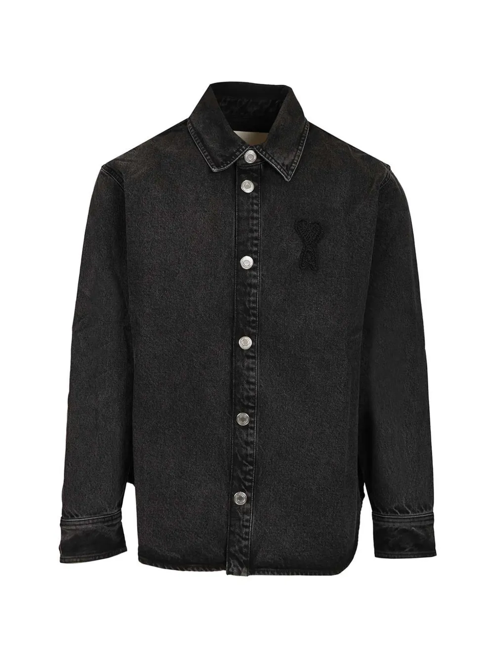 AMI Paris ami de coeur overshirt - Nero